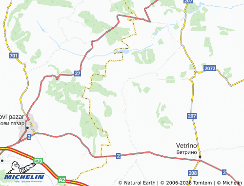 MICHELIN Yagnilo map - ViaMichelin