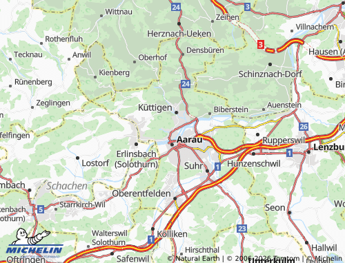 MICHELIN Rombach map - ViaMichelin