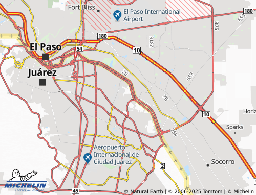 MICHELIN Hacienda de los Nogales map - ViaMichelin