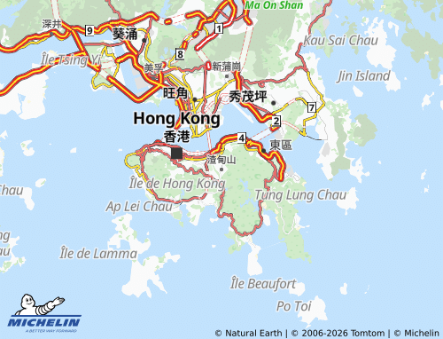 Mapa MICHELIN zaa tin saan - ViaMichelin