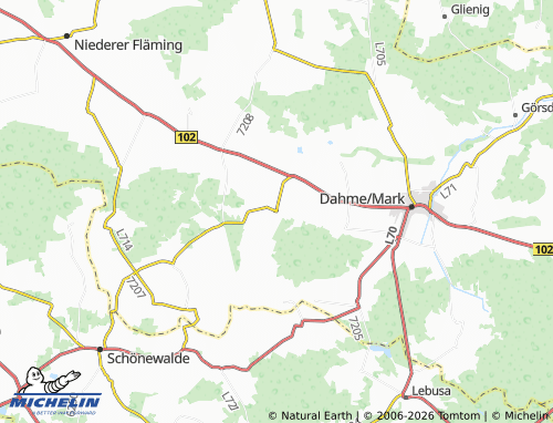 Mapa MICHELIN Ihlow - ViaMichelin