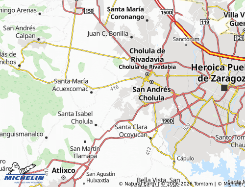 Mapa MICHELIN De Jesús - ViaMichelin