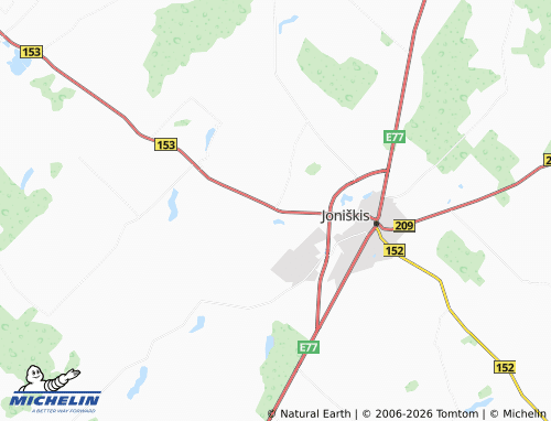 Mapa MICHELIN Kalnelis - ViaMichelin