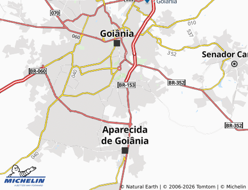 Mapa MICHELIN Setor Santos Dumont - ViaMichelin