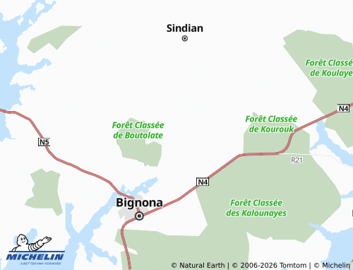 MICHELIN Etama map - ViaMichelin