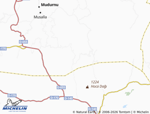 Mappa MICHELIN Kavallar - ViaMichelin