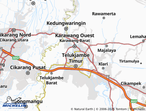 Mapa MICHELIN Sukaharja - ViaMichelin
