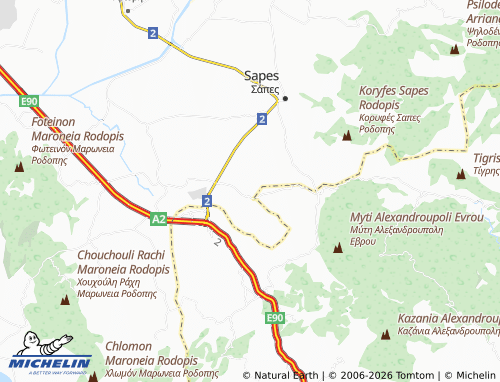 Carte MICHELIN Chamilo - ViaMichelin