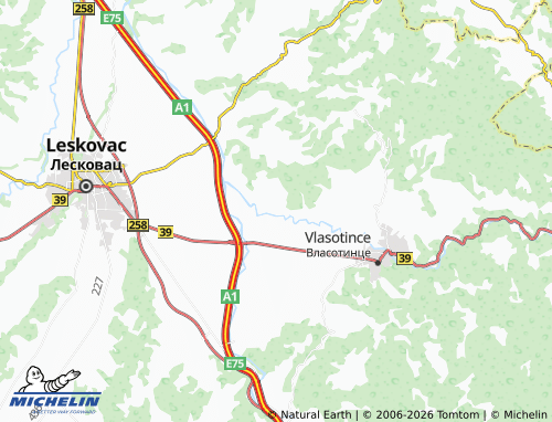 Mapa MICHELIN Stajkovce - ViaMichelin