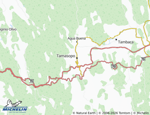 MICHELIN El Nacimiento map - ViaMichelin