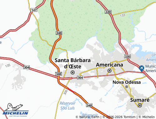 Mapa MICHELIN Jardim Barão - ViaMichelin