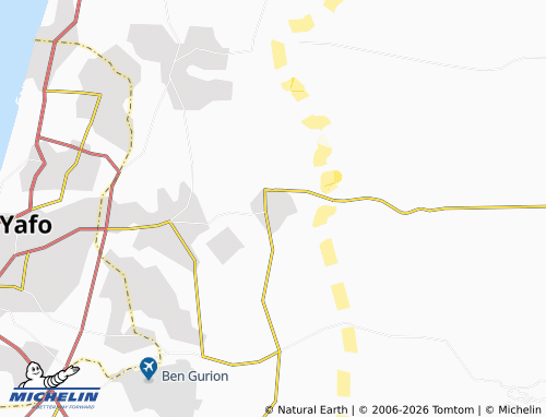 Mappa MICHELIN Rosh Ha'ayin - ViaMichelin