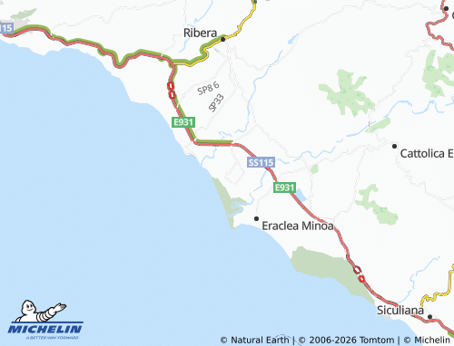 MICHELIN Borgo Bonsignore map - ViaMichelin