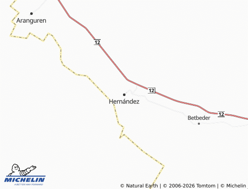 Mappa MICHELIN Hernández - ViaMichelin