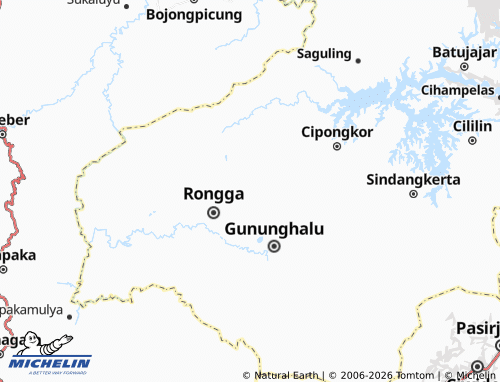 MICHELIN Sukamanah map - ViaMichelin