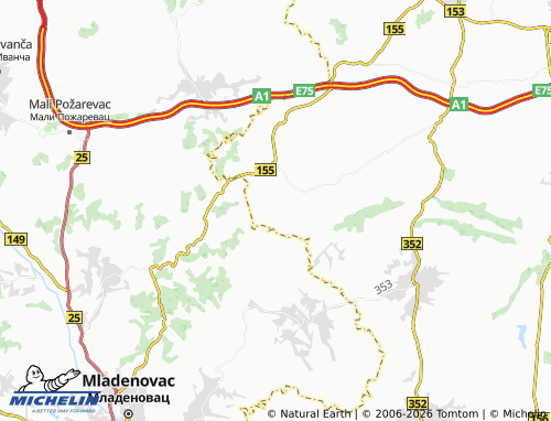 Mapa MICHELIN Badljevica - ViaMichelin
