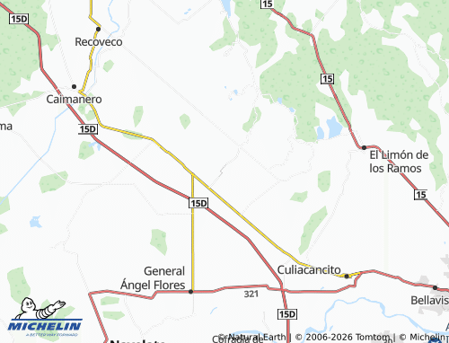 MICHELIN Villa Adolfo López Mateos map - ViaMichelin