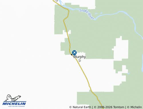 Mapa MICHELIN Murphy - ViaMichelin