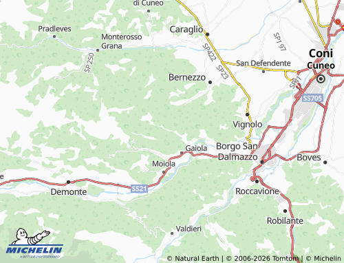Mapa MICHELIN Rittana - ViaMichelin