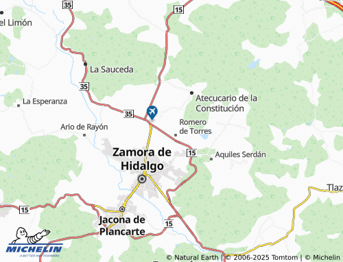 MICHELIN Romero de Guzmán map - ViaMichelin