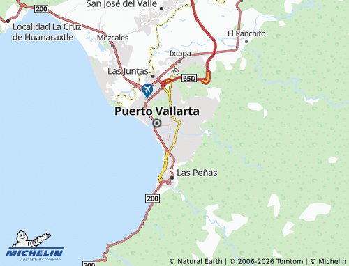Mappa MICHELIN Vallarta Villas - ViaMichelin