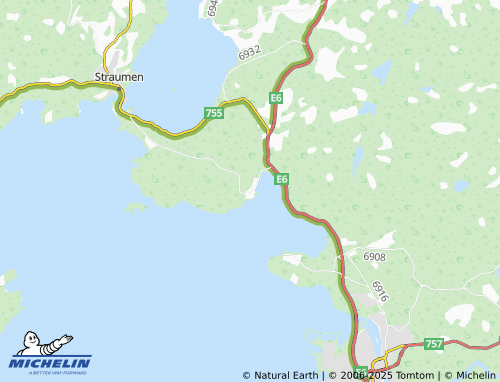 MICHELIN Hylla map - ViaMichelin