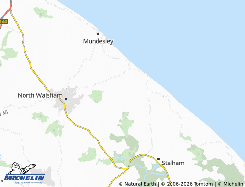 Carte MICHELIN Witton - ViaMichelin
