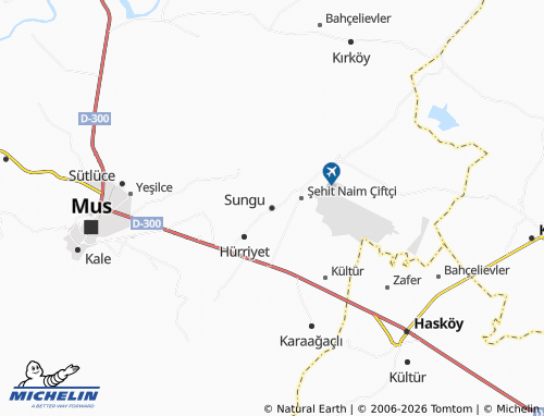 Kaart MICHELIN Sungu - ViaMichelin