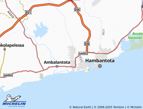 MICHELIN Pahala Beragama map - ViaMichelin
