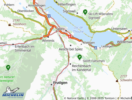 MICHELIN Heustrich map - ViaMichelin
