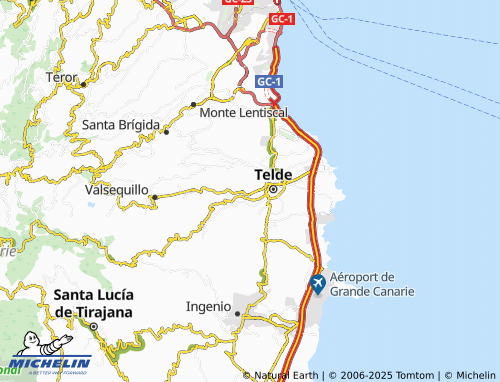 MICHELIN Lomo de la Herradura map - ViaMichelin