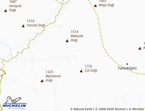 MICHELIN Karalargüney map - ViaMichelin