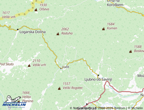 MICHELIN Strmec map - ViaMichelin