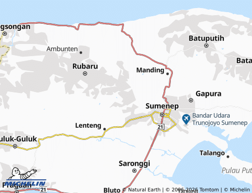 Mapa MICHELIN Matanair - ViaMichelin
