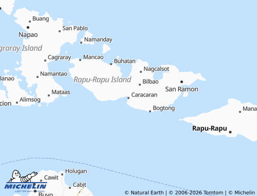 MICHELIN Caracaran map - ViaMichelin