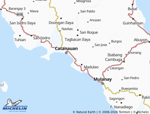 MICHELIN Pacabit map - ViaMichelin