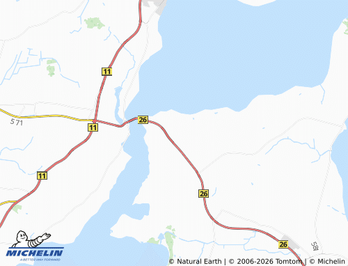 MICHELIN Sundby map - ViaMichelin