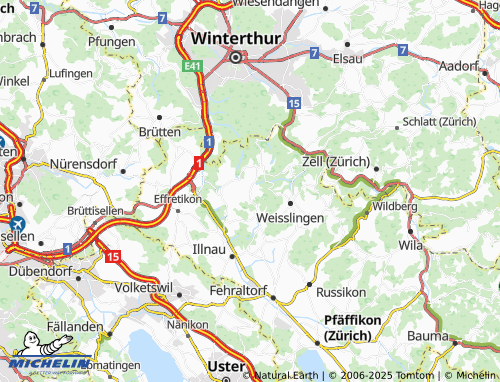 MICHELIN-Landkarte First - ViaMichelin