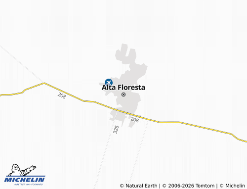 Mapa MICHELIN Alta Floresta - ViaMichelin