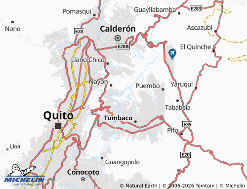 Mapa MICHELIN El Valle - ViaMichelin