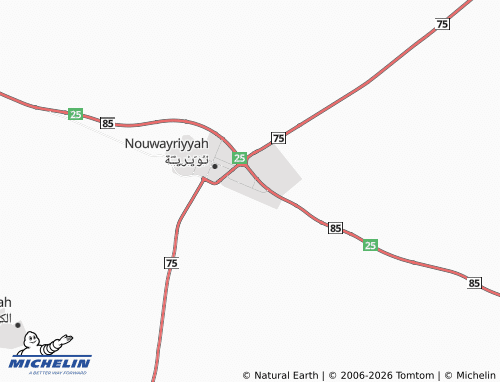 MICHELIN-Landkarte al-Tashaleeh - ViaMichelin