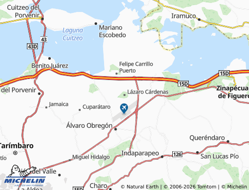Mapa MICHELIN Lázaro Cárdenas - ViaMichelin