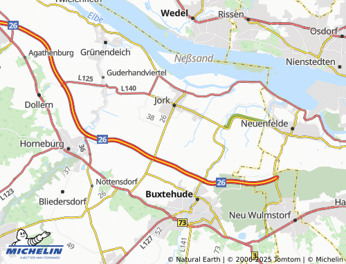 Carte MICHELIN Oster Ladekop - ViaMichelin