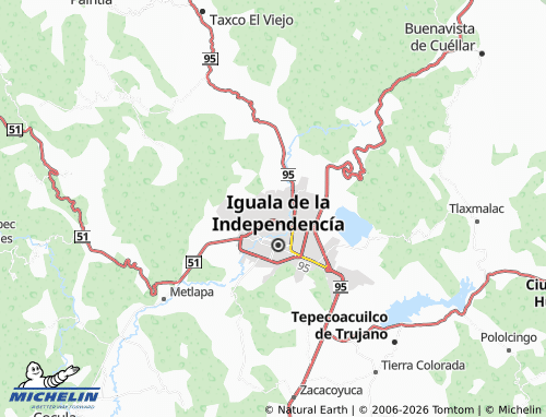 MICHELIN Familiar II map - ViaMichelin