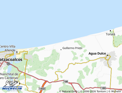 Mapa MICHELIN Los Piueros - ViaMichelin
