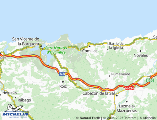 Carte MICHELIN Rioturbio - ViaMichelin
