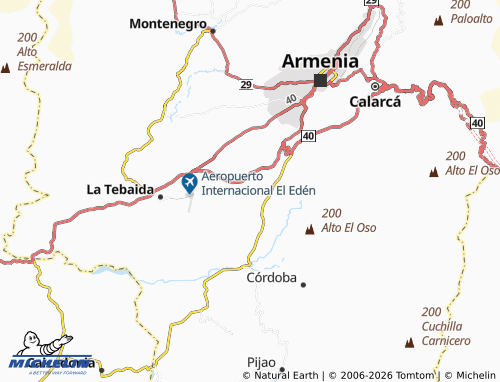 Carte MICHELIN El Caimo - ViaMichelin