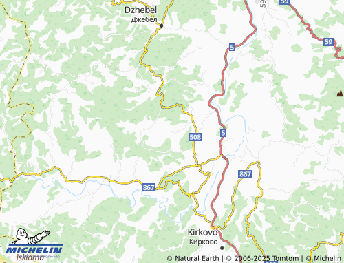 MICHELIN Starovo map - ViaMichelin