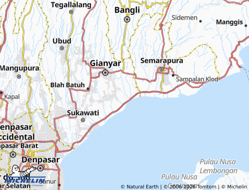 Mapa MICHELIN Lebih - ViaMichelin