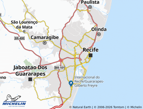 Mappa MICHELIN Zumbi - ViaMichelin